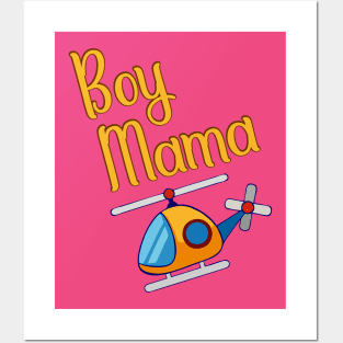 Boy mama Posters and Art